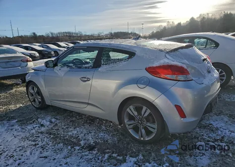 2016 Hyundai Veloster from USA, damaged, VIN KMHTC6AD4GU248193